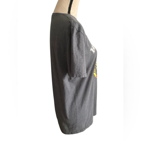 Harry Potter gray Hogwarts short sleeve tee unisex medium - Picture 3 of 5